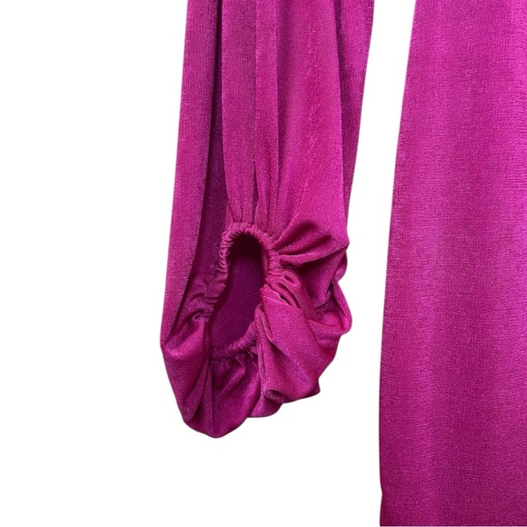 Lucy in The Sky - Women’s Long-Sleeve Mini Dress, Body-Con -  Hot Pink, Small - Picture 14 of 17